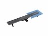 BESCO Odpływ liniowy Virgo Grafit Duo 70cm OL-70-VGR